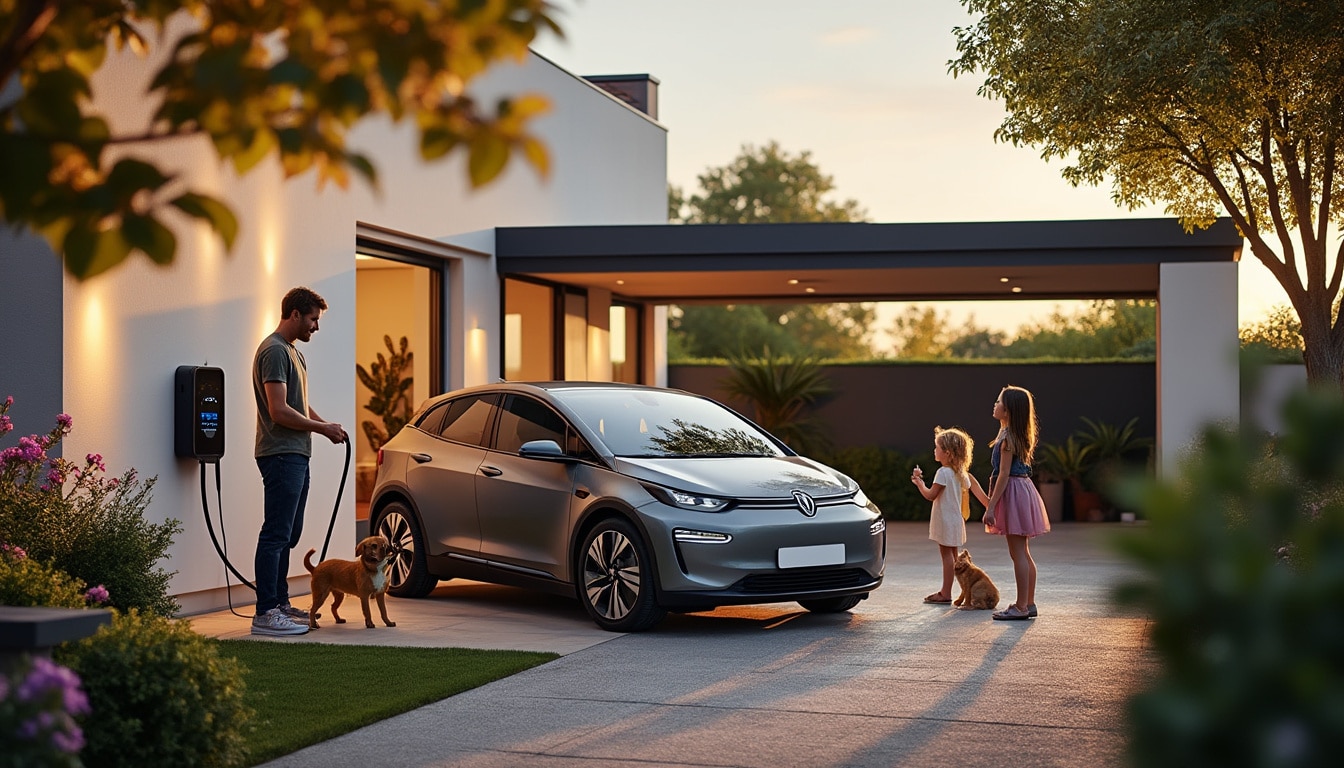 Illustration: Pourquoi privilégier la recharge de votre voiture électrique à domicile ?