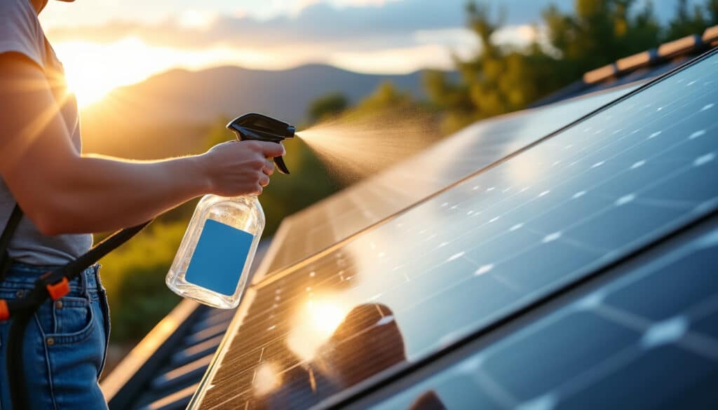 Produit de nettoyage pour panneau solaire : guide pour un entretien optimal