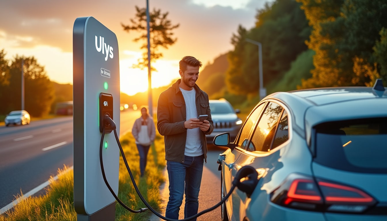 Illustration: Comment Ulys a transformé la gestion des services de recharge électrique sur autoroute