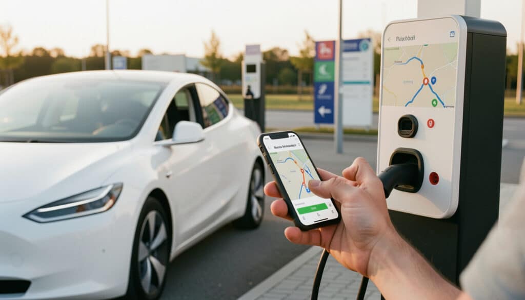 Carte des bornes de recharge électrique pour vos trajets