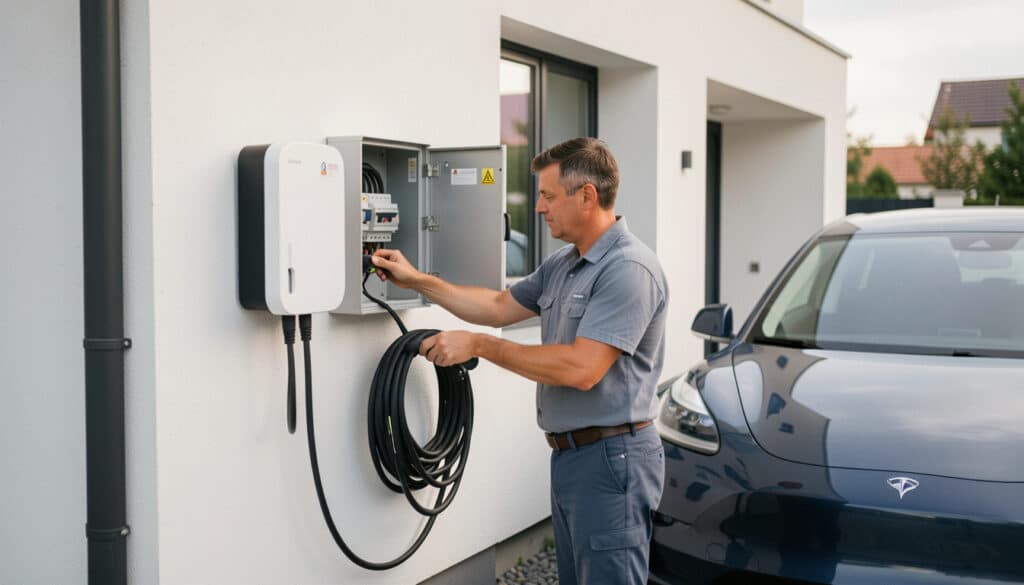 Normes d’installation d’une borne de recharge électrique
