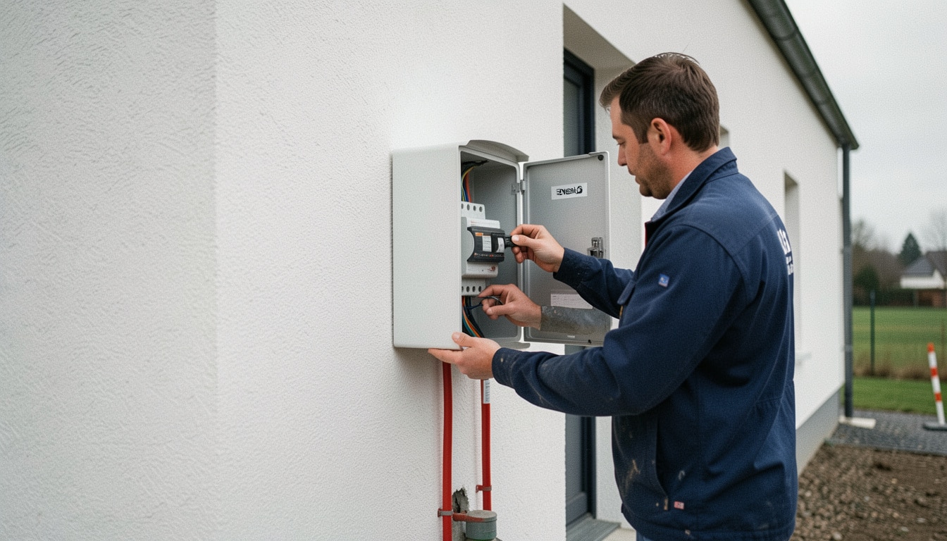 Pose du coffret Enedis : étapes, délais et emplacement